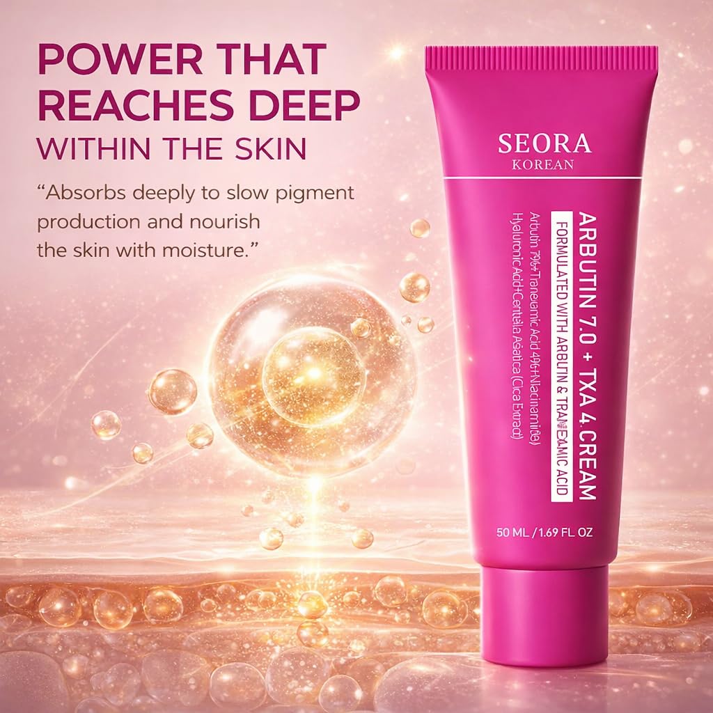 Brightening Cream, Arbutin And Tranexamic Acid Facial Cream For Uneven Skin Tone And Dark Spot Appearance Care For Daily Skincare Routine (1)
