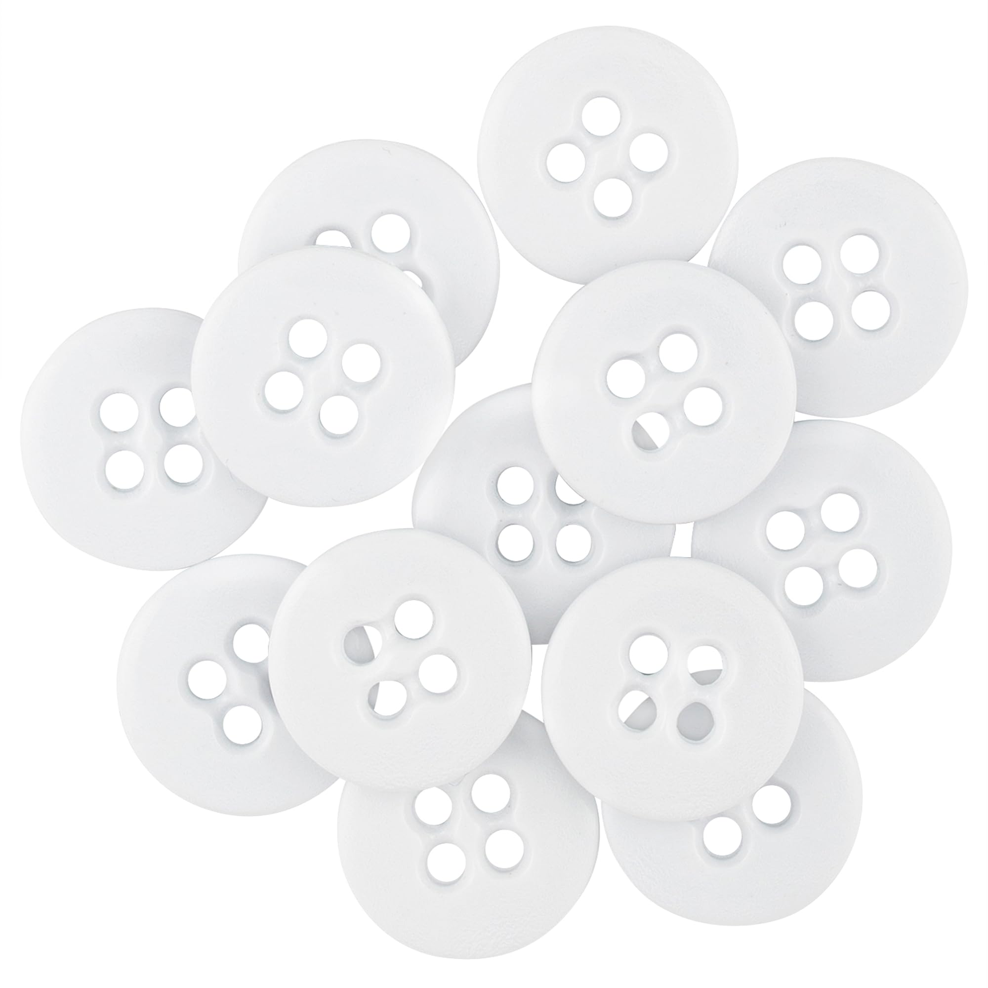 buttonmode Universal Suspender botones para pantalones, 17 mm 12 unidades