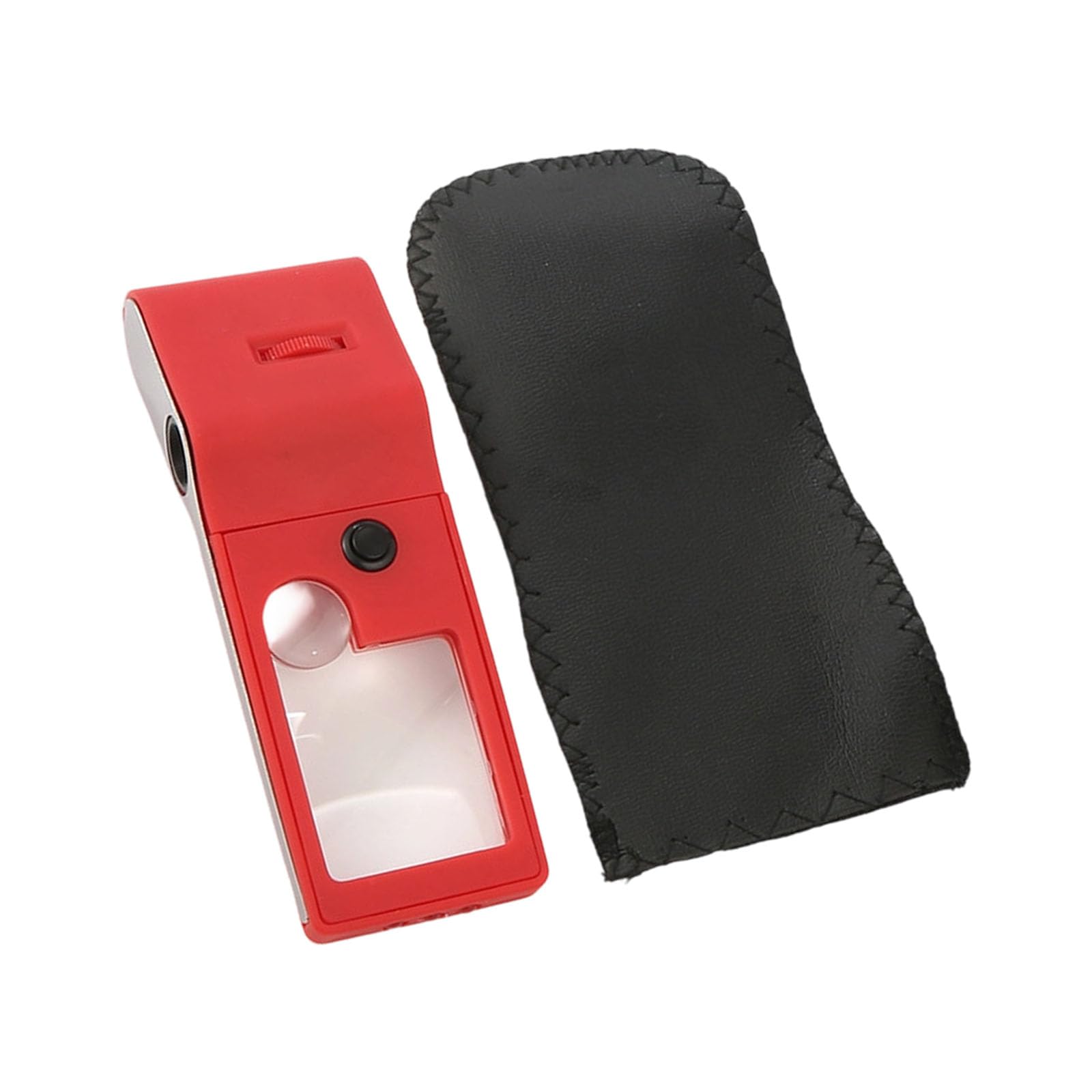 Magnifier Glass 3X 10X 55X Loupe Lens Inspection Magnifier Handheld with Light for Sennior Reading Bright LED Light