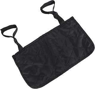 Bolsa Lateral para Cadeira de Rodas, Bolsa Lateral para Cadeira de Rodas Acessórios para Apoio de Braço Bolsa para Cadeira de Rodas Preta Bolsa de Armazenamento para Deficientes