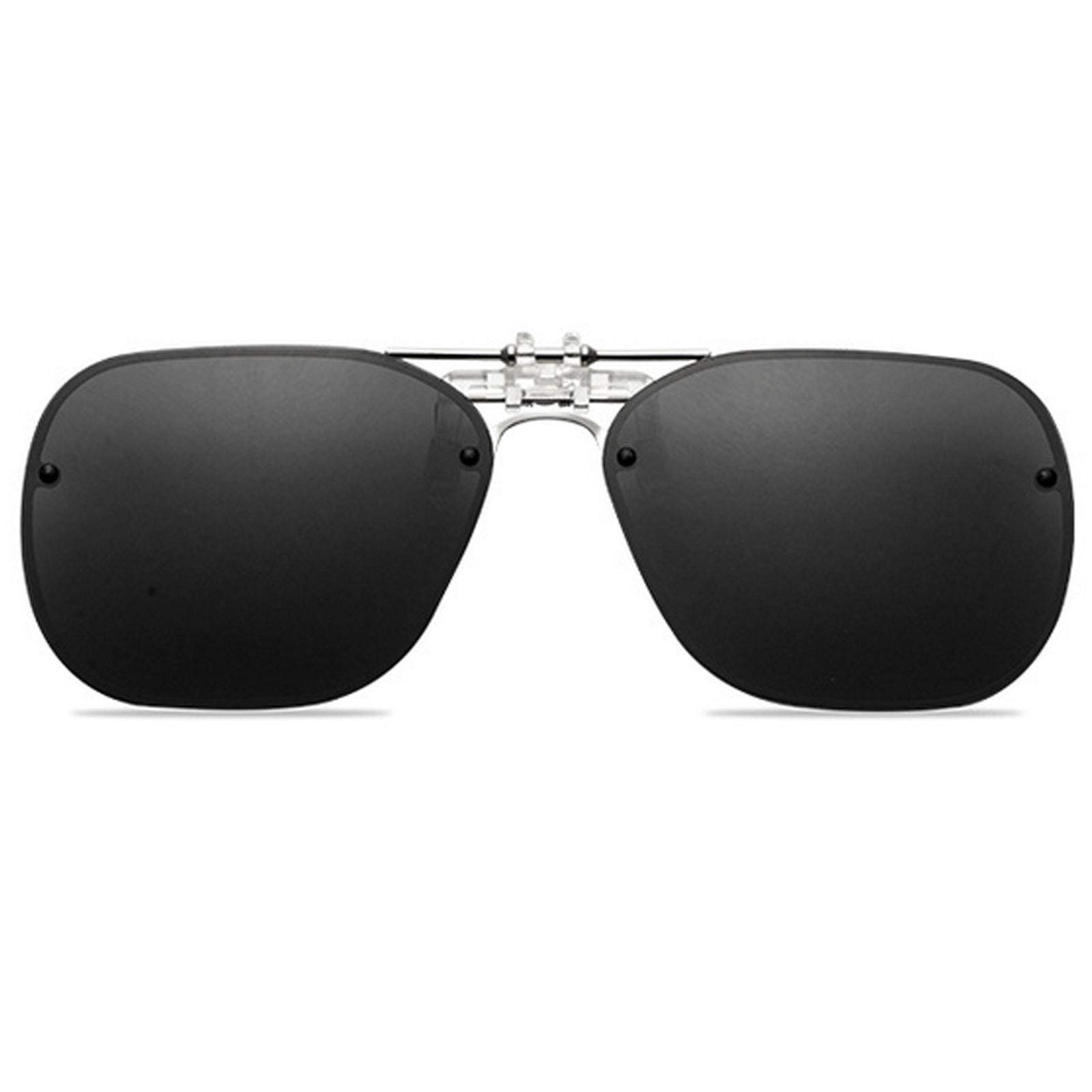 Occhiali da sole polarizzati con clip, occhiali da vista per uomo e donna, con clip, per guida e pesca
