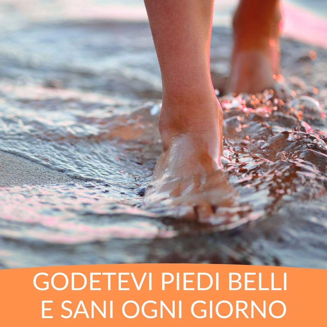 Sale per i piedi per la cura dei piedi inclini alla micosi e pelle screpolata tra le dita 550g BINGOSPA