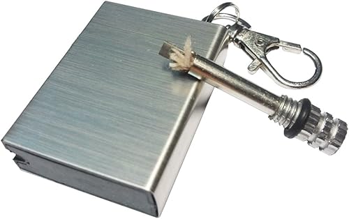 Miniatura 5 de Yuauy - 10 piezas de luces de emergencia para senderismo supervivencia acampada fuego encendedor de metal