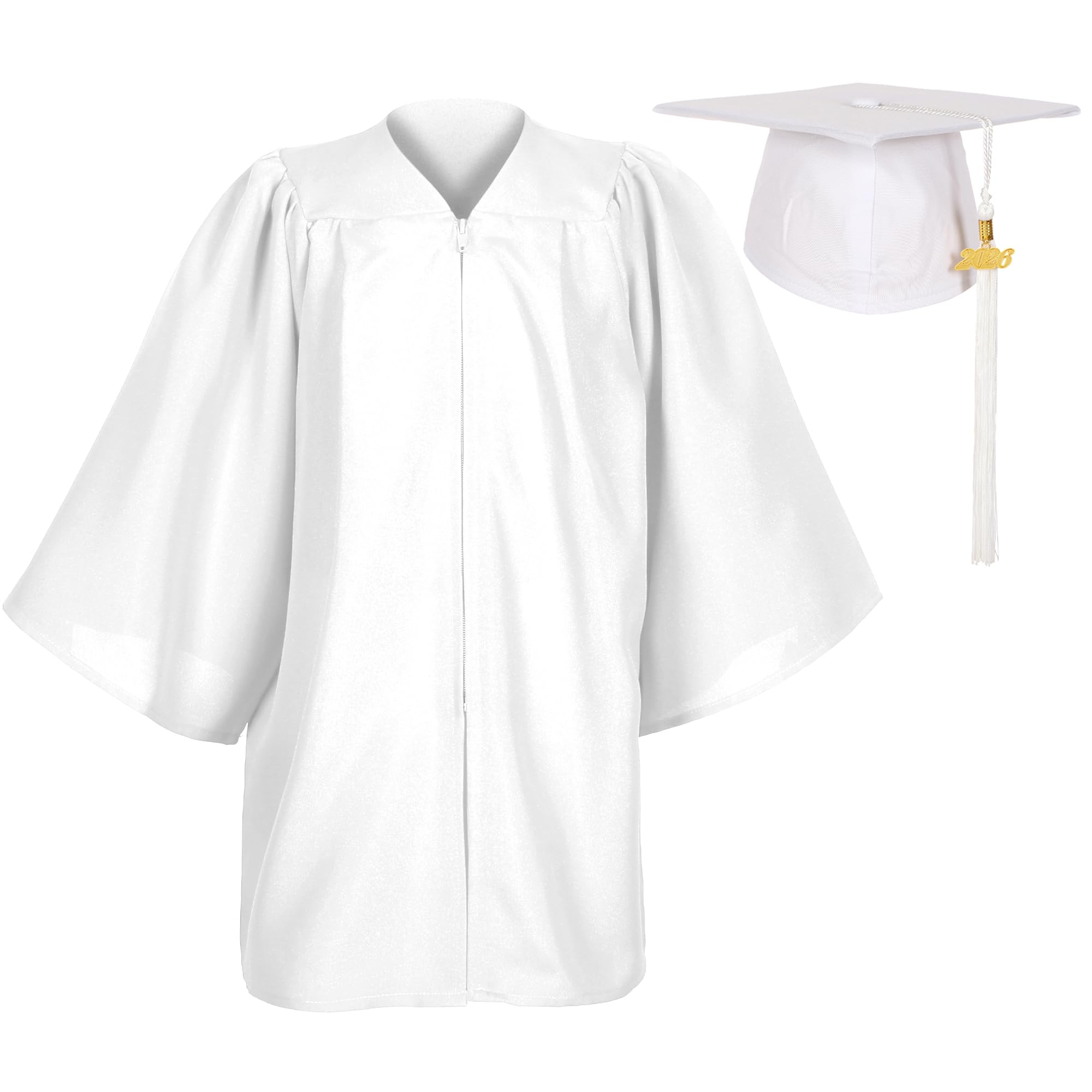 Matte Kindergarten Preschool Graduation Gown Cap 2026