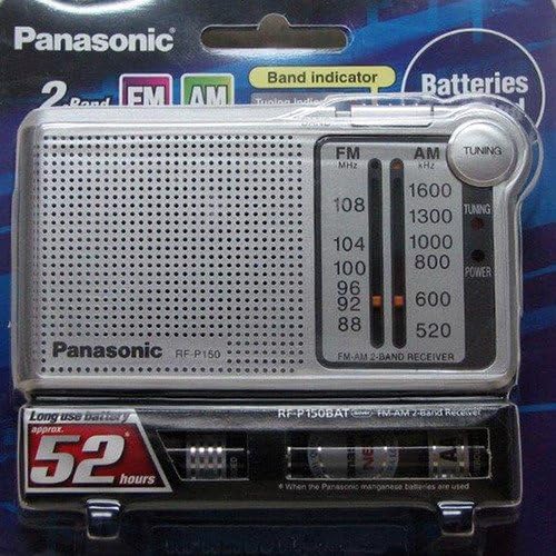 Miniatura 3 de Panasonic Radio de altavoz de bolsillo portátil FM RF-P150