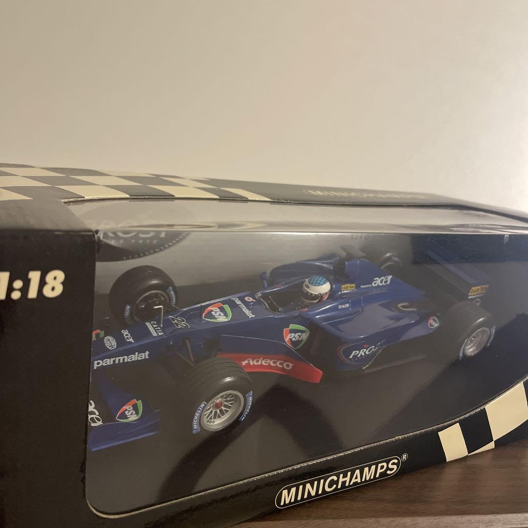 Amazon.co.jp: 限定 ミニチャンプス1/18 PROST ACER 2001 J.アレジ 24 