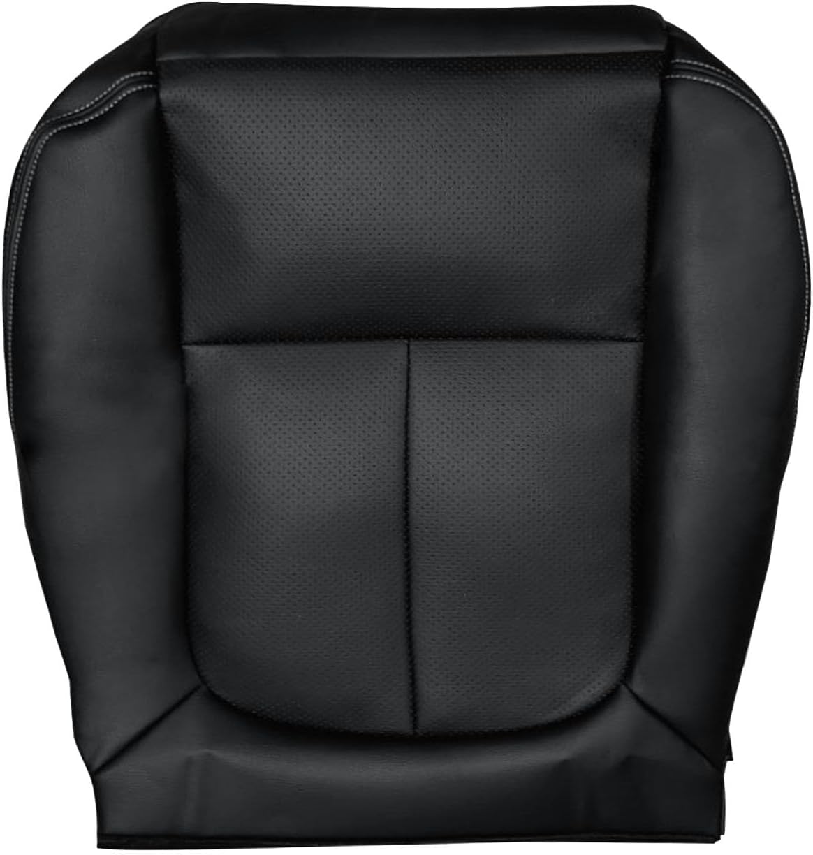 Passenger Bottom Seat Cover Replacement Perforated Fits for Ford F150 2009-2014 Microfiber Leather