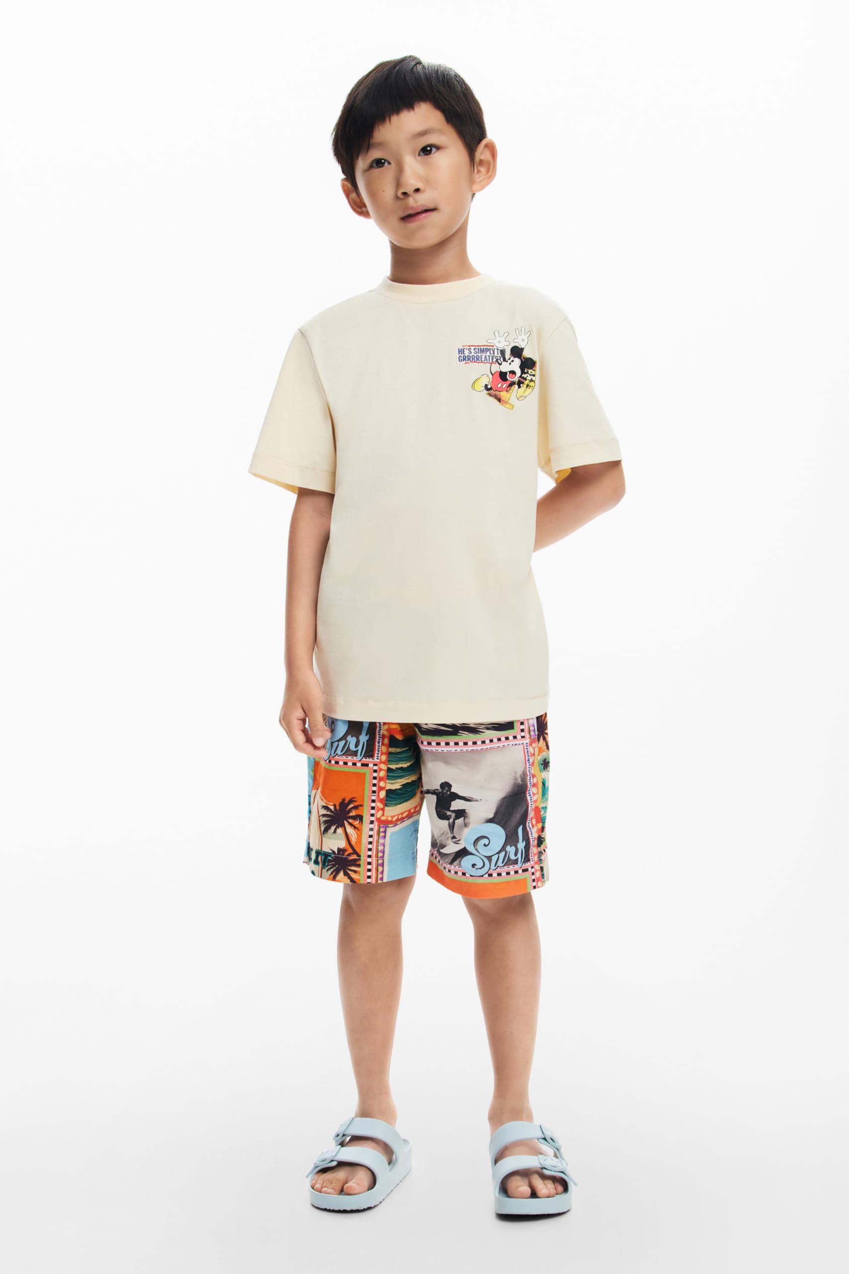 Desigual TS_Mood_Mickey T-Shirt para Niños