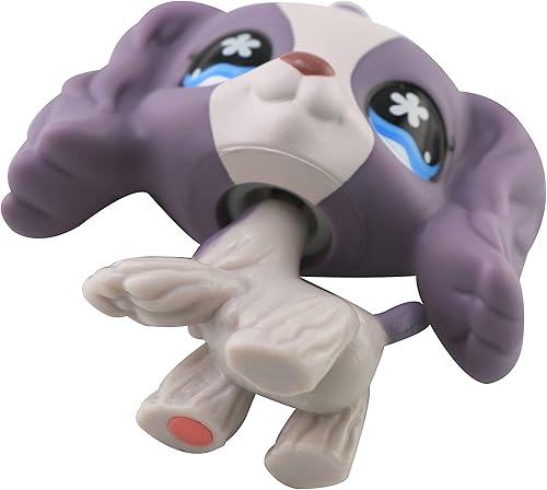 Vista 6 de JcToy LPS Cocker Spaniel - Juego de 4 piezas, figura rara de juguete LPS Cocker Spaniel 960 748 1209 156 con accesorios LPS Lot Colletable Pets