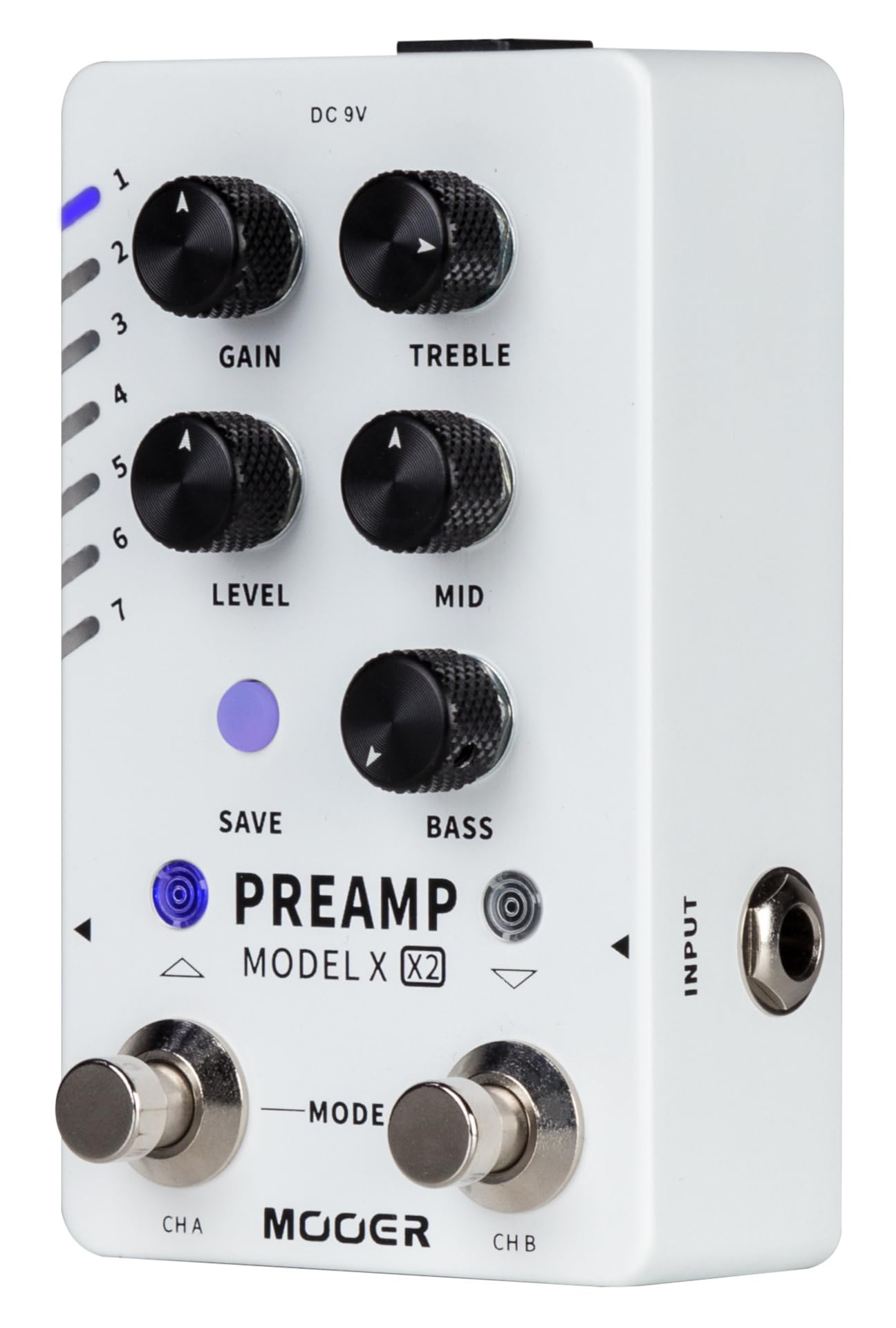 Mooer Preamp Model X2 - Preamp Digital Dual Channel