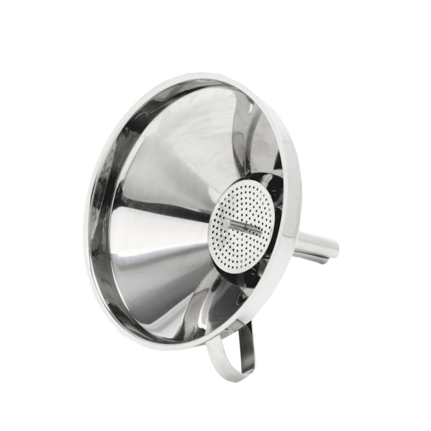 Norpro Trichter aus Edelstahl mit abnehmbarem Sieb, 14 cm (5 1/2 Zoll), 2 Stück
