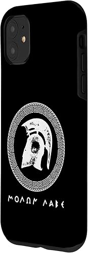 Miniatura 2 de Carcasa para iPhone 11 Molon Labe Spartan Warrior Helmet Antigua Guerra Griega