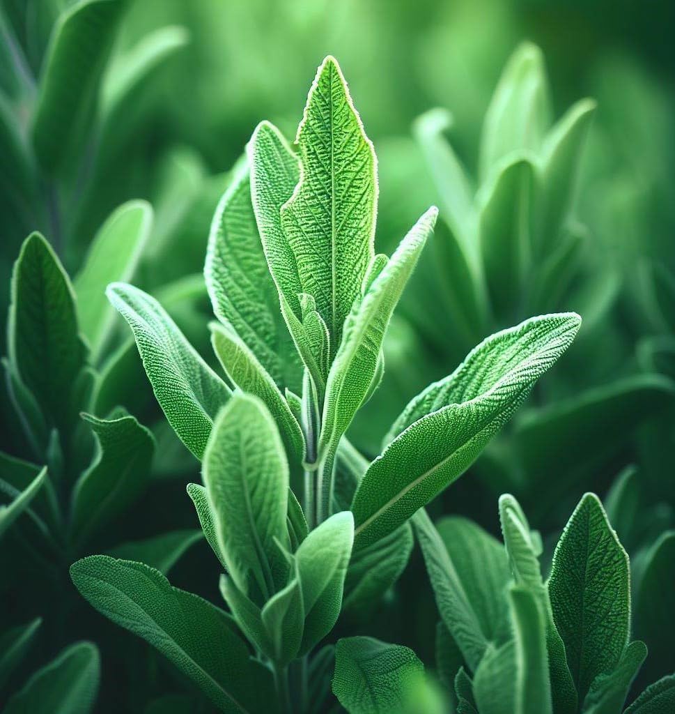 Sage, Broadleaf (Salvia officinalis) Herb Seeds, Perennial Plant, Easy to Grow, Large, Aromatic Leaves, Aromatic Oil, Rich in Nutrients, Seeds by MySeeds.Co, You Choose The Amount (1/2 LB)