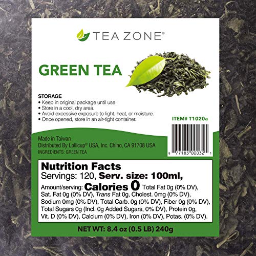 Tea Zone 8.5 Oz Green Tea #TOP7