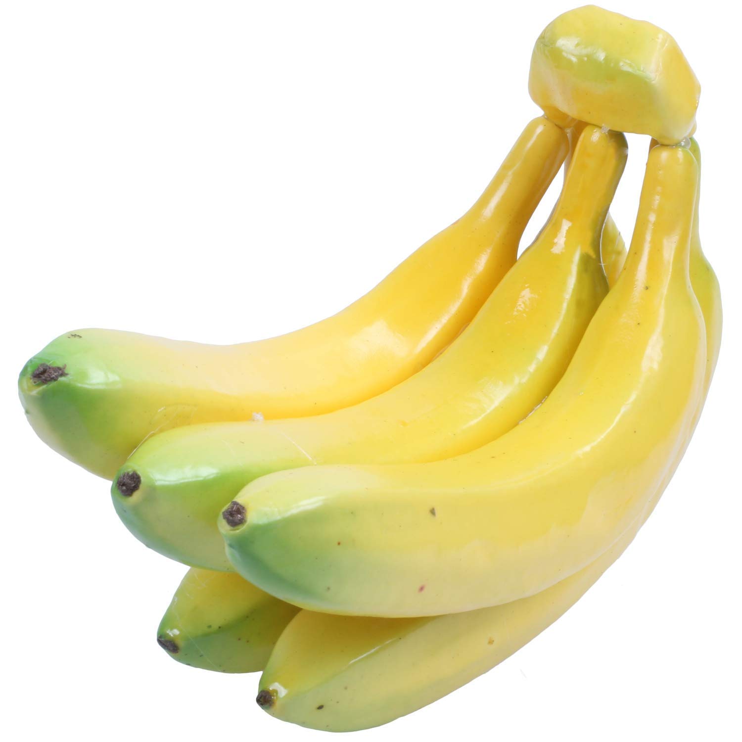 6 Bananes Artificielles En Plastique - Décoration Cuisine Réaliste Pour Nature Morte Et Photos