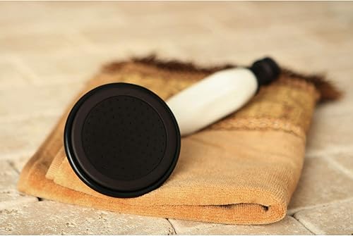 Miniatura 2 de Kingston Brass ABT1020-5 - Cabezal de ducha de mano vintage, bronce aceitado