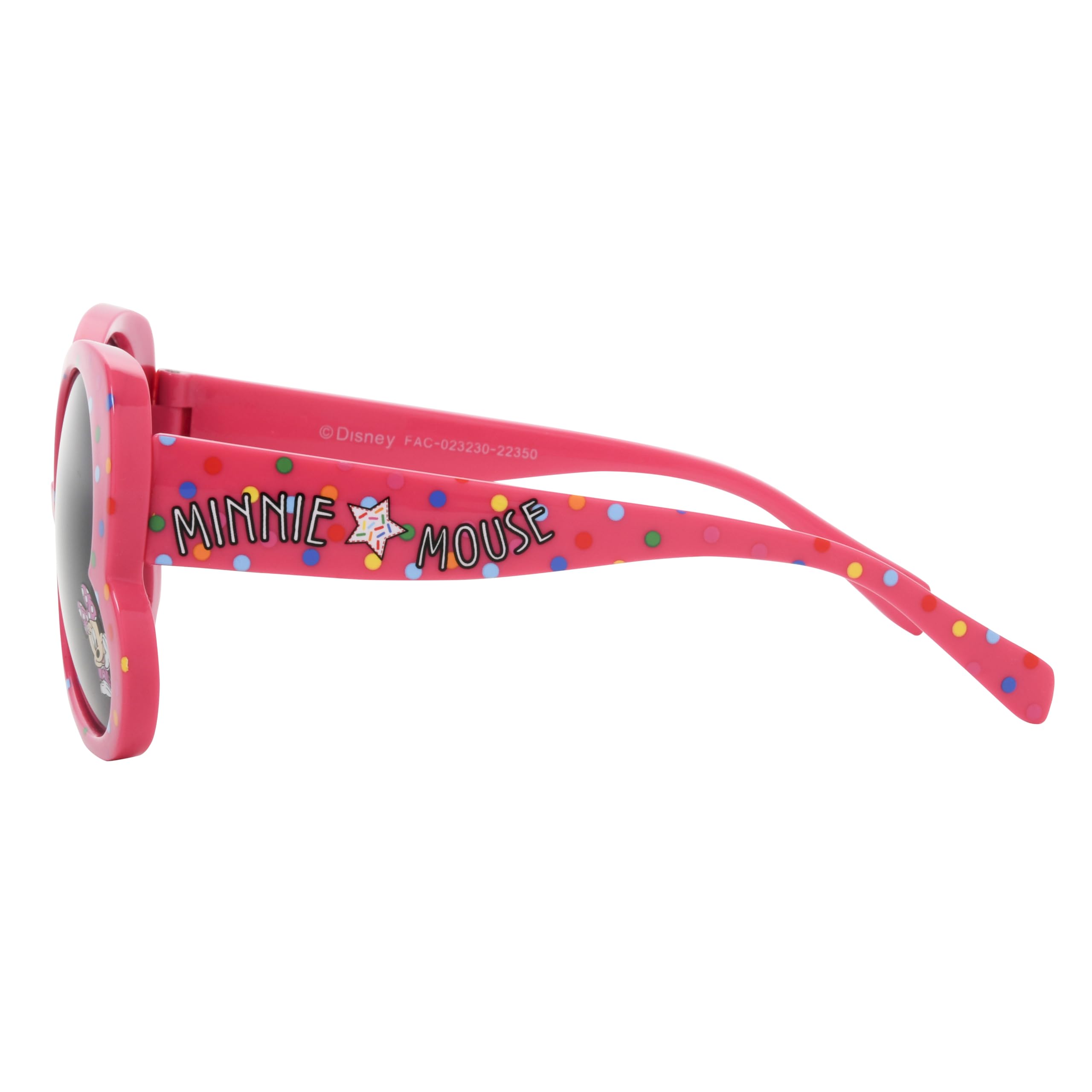 Foster Grant Disney x - Gafas de sol para niña, diseño de Minnie Mouse, color rosa, 51 mm, Rosado, 51 mm