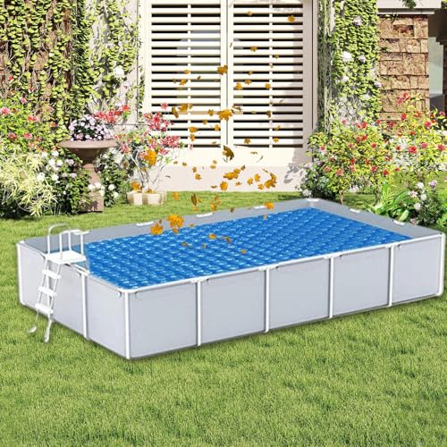 Film isolant de piscine anti-UV et bâche chauffante de sécurité pour grand étang