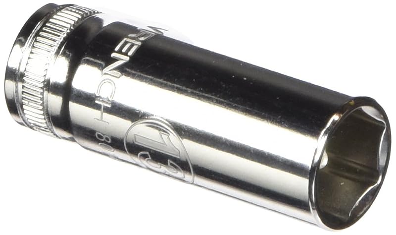Soquete Estriado Longo Métrico GEARWRENCH 13 mm, Encaixe de 1/4 pol. (6,35 mm), 6 Pontos – 80148