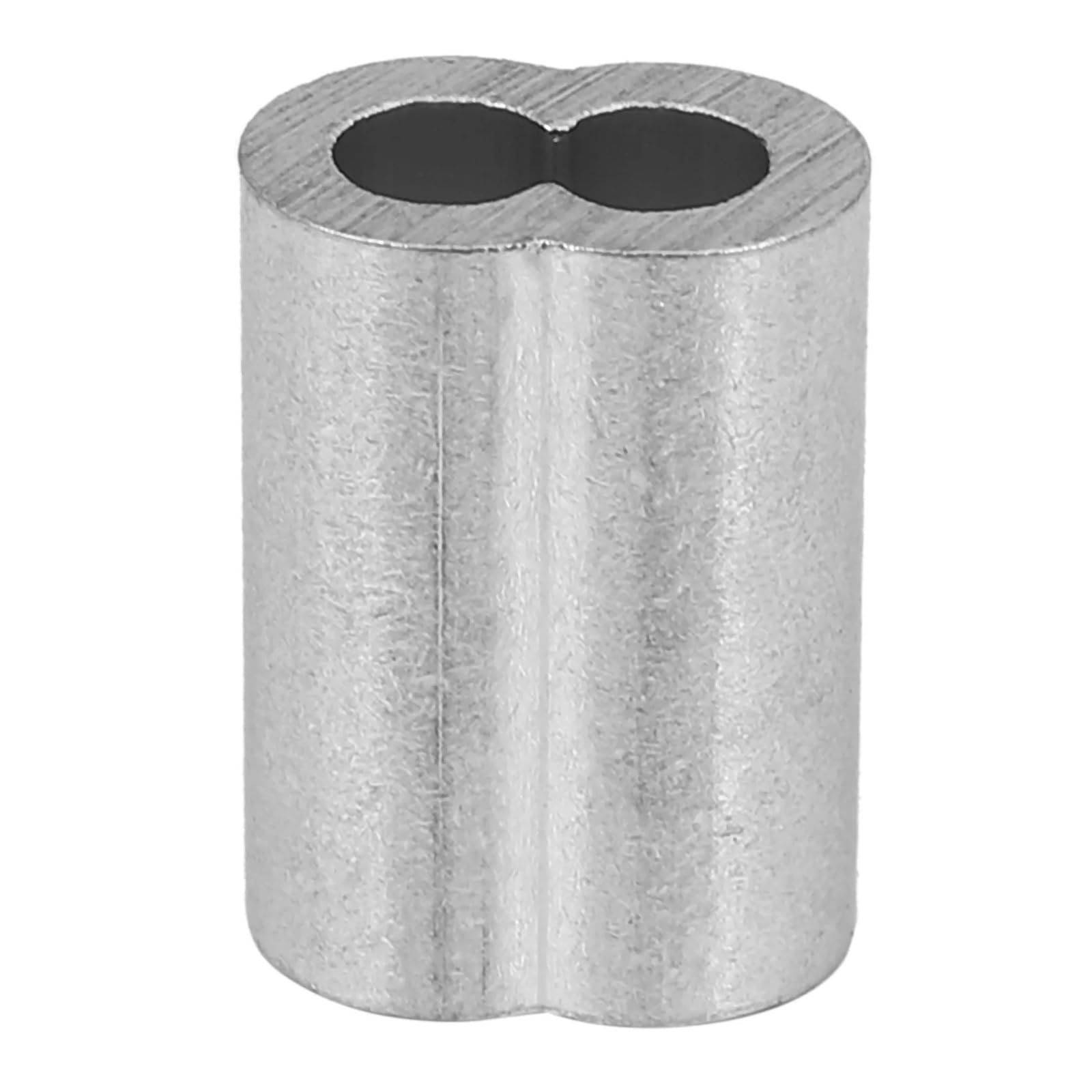 Puntali, Manicotti a crimpare for cavi 500 pz Puntali for filo a doppio foro Fermacavi in ​​alluminio Clip for fibbia for fune