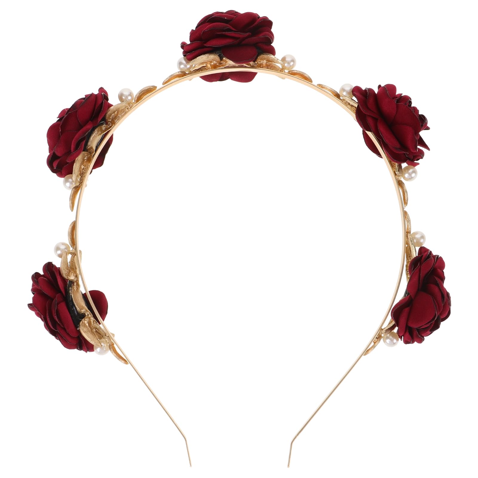 Couronne de fleurs mariage pour fixer une coiffure de mariée délicate - 8
