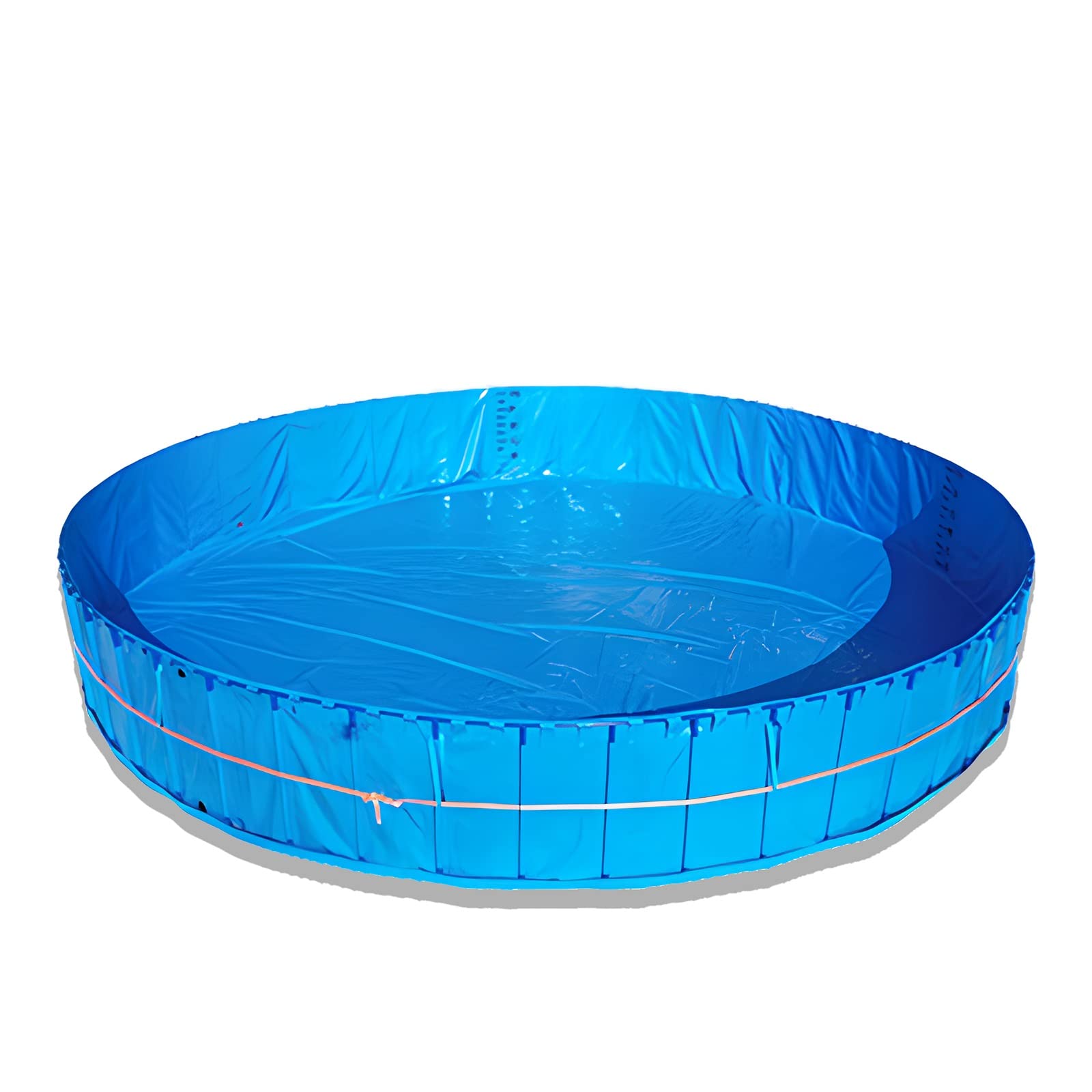LZMZMQ Piscina Fuori Terra/Telaio Acciaio Piscina per Famiglie Portatile/albercas per Adulti, Piscina di Acqua Salata, Laghetto di Stoccaggio Circolare di Grande capacità(1.5X0.8M/1400L/370GAL)