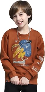 Monte Carlo Boys Regular Fit Full Sleeve Round Neck Sweatshirt | Stylish Full Sleeve Sweatshirt | Soft Comfortable Casual ... Price In India