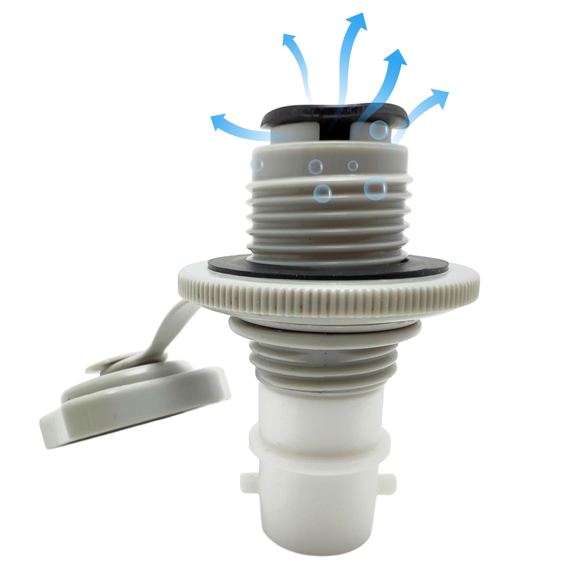 Pezzo Ricambio Hot Tub Gonfiabile Adattatore Tubo Per Gonfiaggio/Sgonfiaggio Lay-Z-Spa - Pezzo Di Ricambio Nuovo Per SPA Gonfiabili Sauna Da Casa