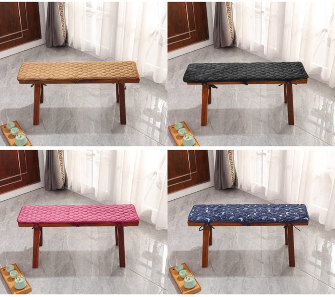 SUCADA 2/3-osobowa gruba poduszka na ławkę 100/120 cm, poduszka na ławkę na długie krzesło do jadalni, patio, huśtawka ogrodowa (100 x 35 cm, K)