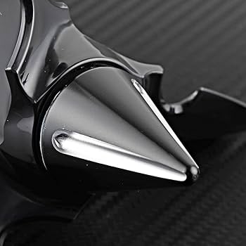 Amazon.com: 2pcs Black Silver Spun Blade Spinning Front Axle