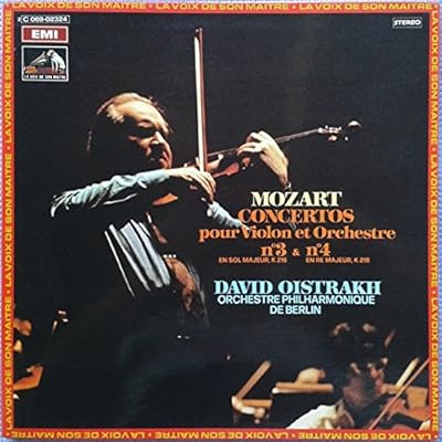 Mozart : concertos pour violon et orchestre 3 & 4