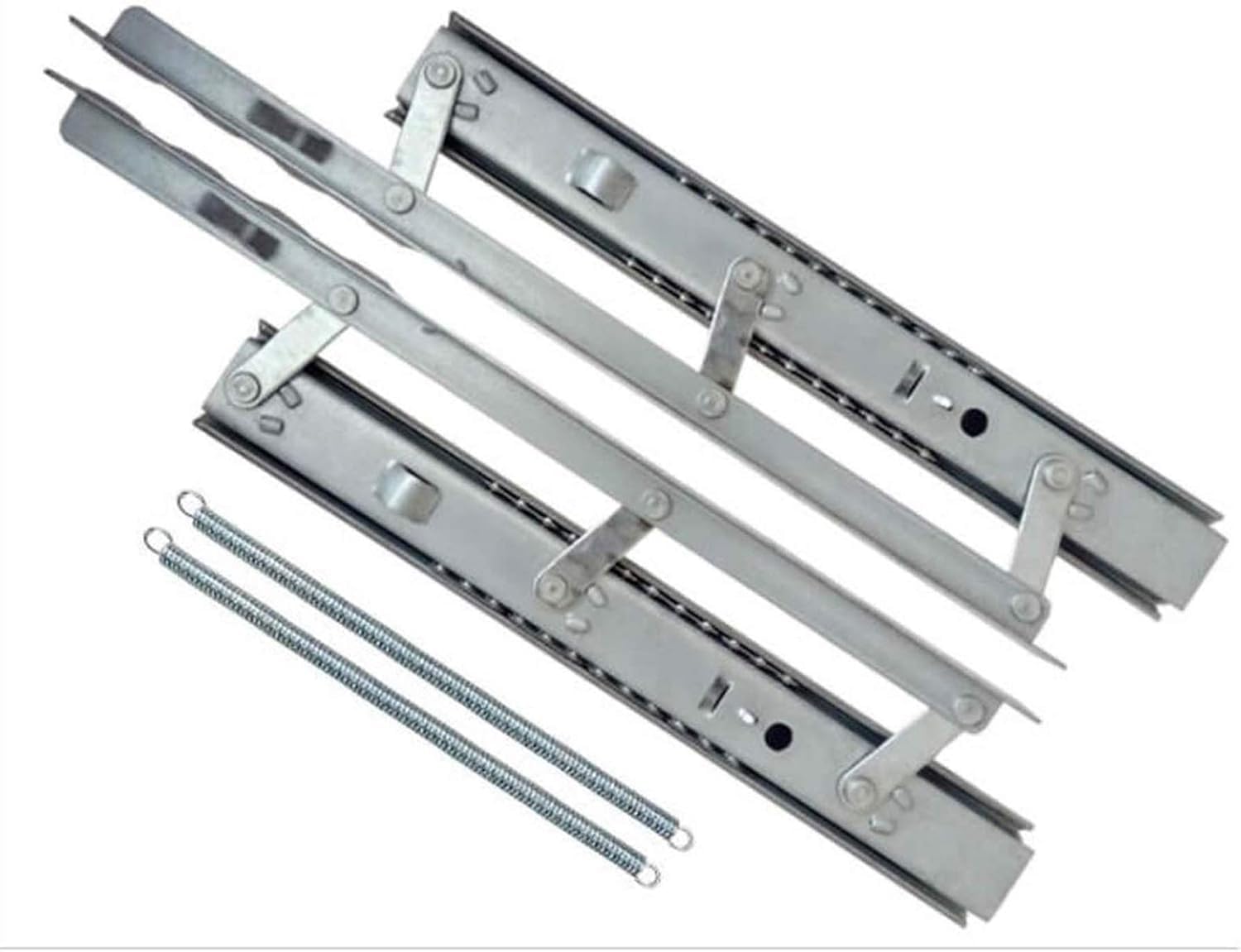 WTQZFRNSB Folding Hinge,Self-Locking Folding Hinge, Table Slide Lifting Rail Hinge,Telescopic Folding Dining Table Bracket Rail,Save Space, with Hydraulic Buffer,Furniture Hardware/13439