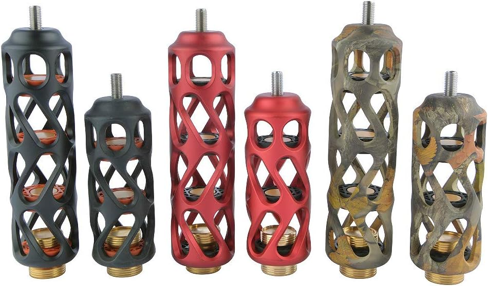 ZSHJGJR Archery Bow Stabilizer Compound Bow Aluminum Stabilizer 4” 6” Archery Shock Absorber