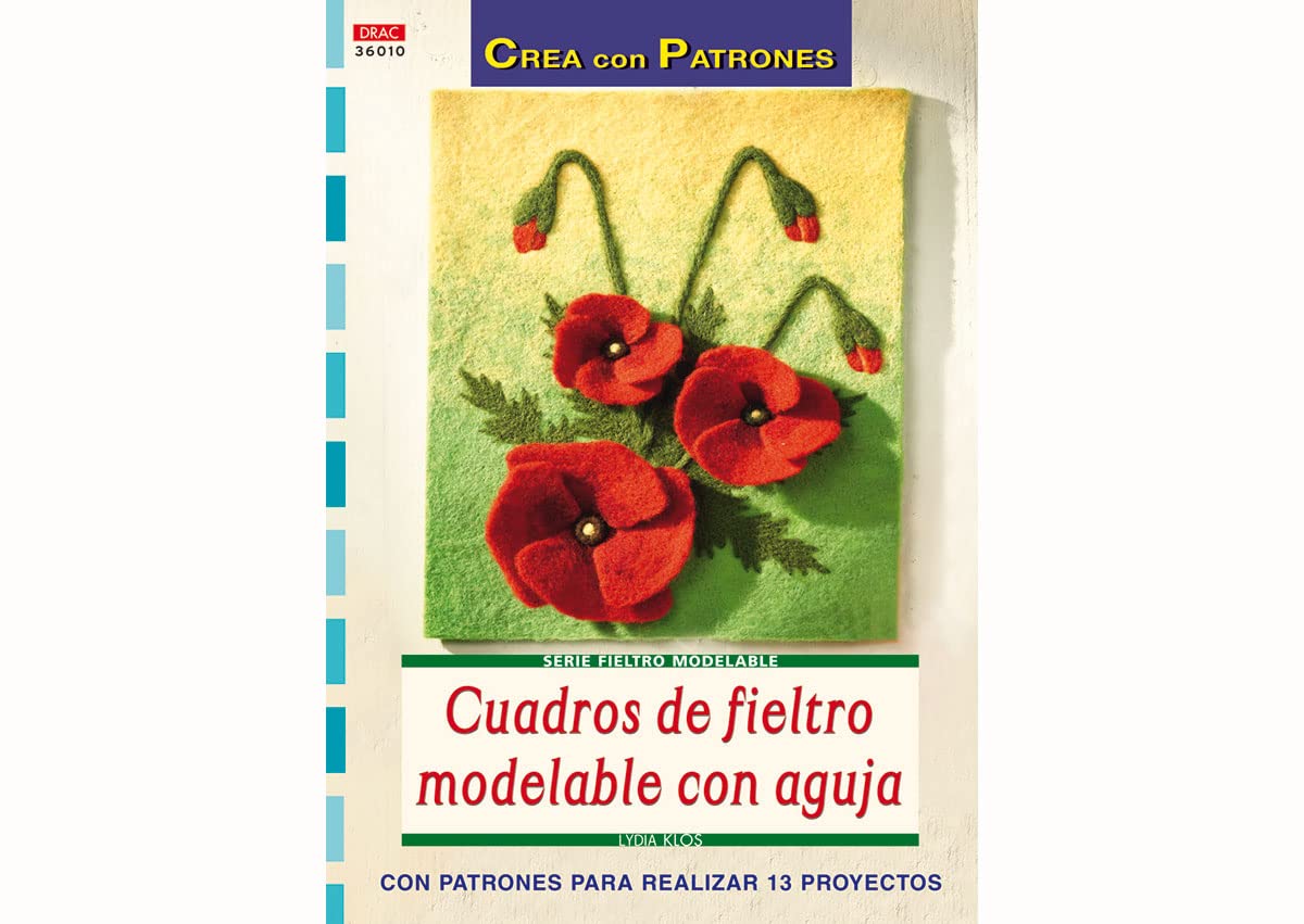 Serie Fieltro Modelable nº 10. CUADROS DE FIELTRO MODELABLE CON AGUJA