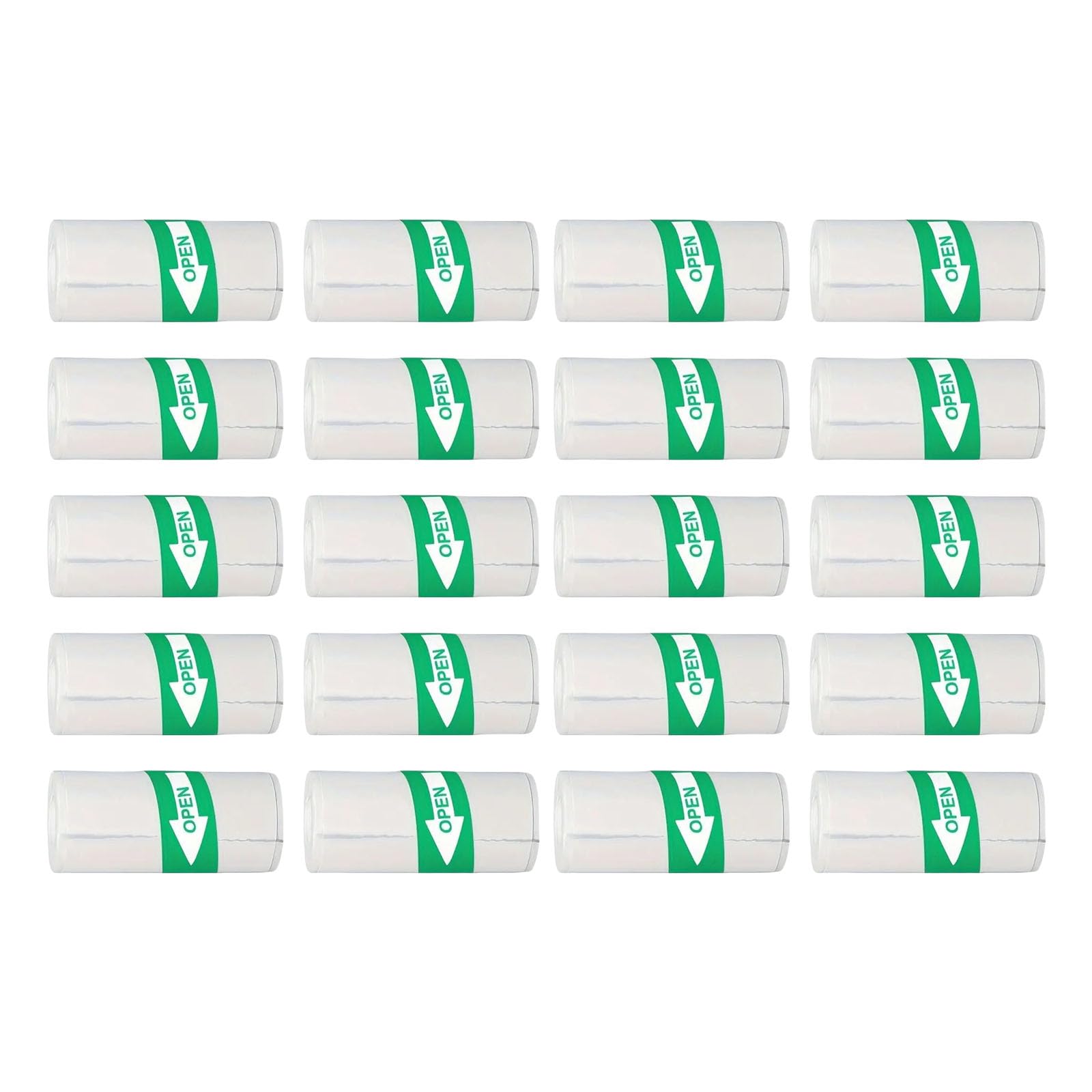 Hsioluted 20Roll Thermals Sticker Paper 57x25mm Most Pocket Printer SelfAdhesive Labels BPAFree Waterproof for Art Craft Home Selfadhesive Thermals Printer Paper