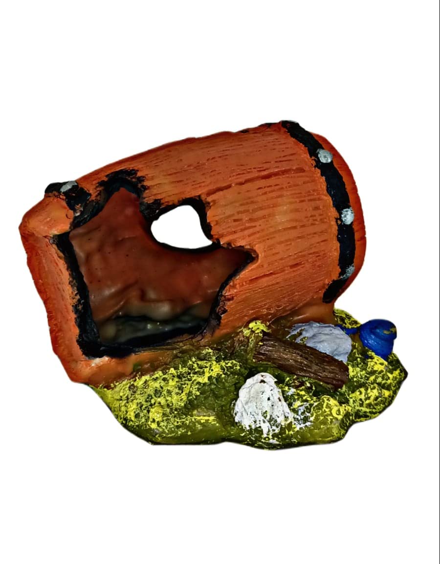 Natural Looking Broken Dholak Hidden Space for Fish Tank/Aquarium (B0BCHD25N3) Amazon Price History, Amazon Price Tracker