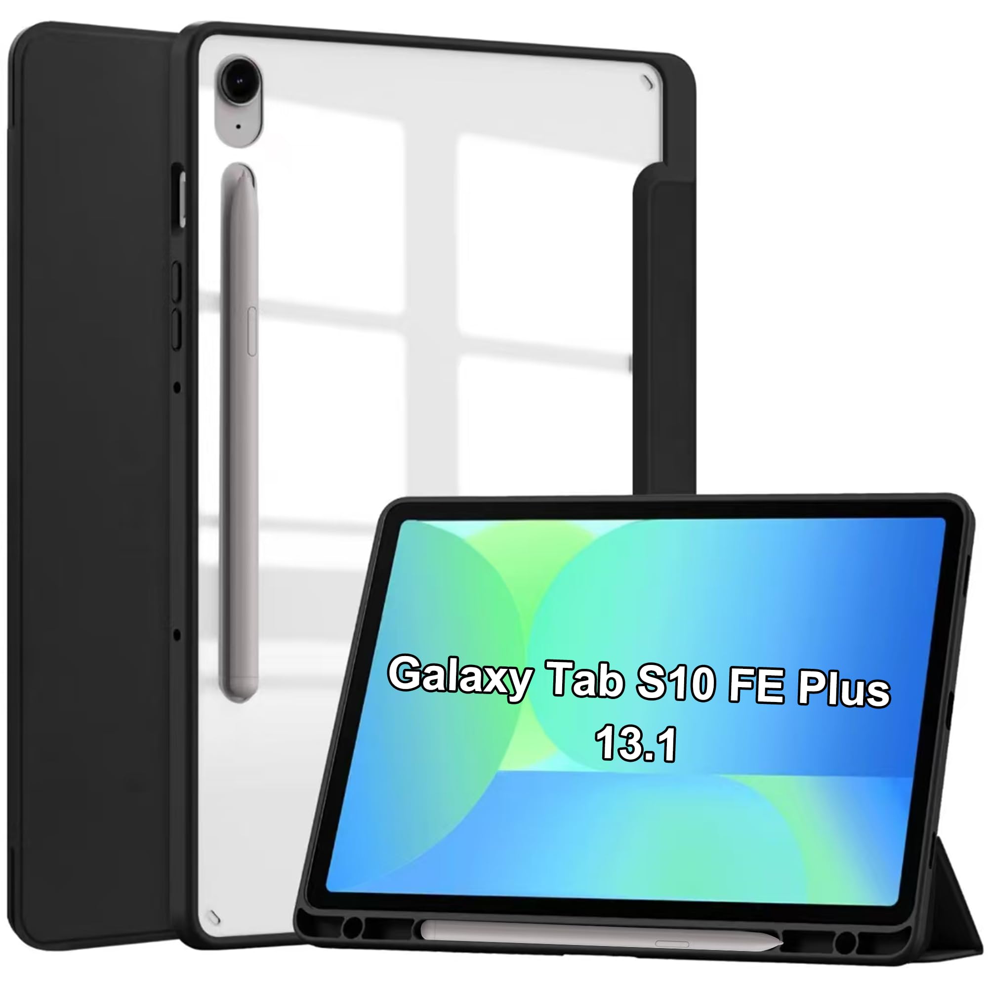 Samsung Galaxy Tab S10 FE＋ 本体 カバー＋Sペン付き Amazon.com: Soke Galaxy Tab S10+ /S9+ /S9 FE Plus Case with S Pen