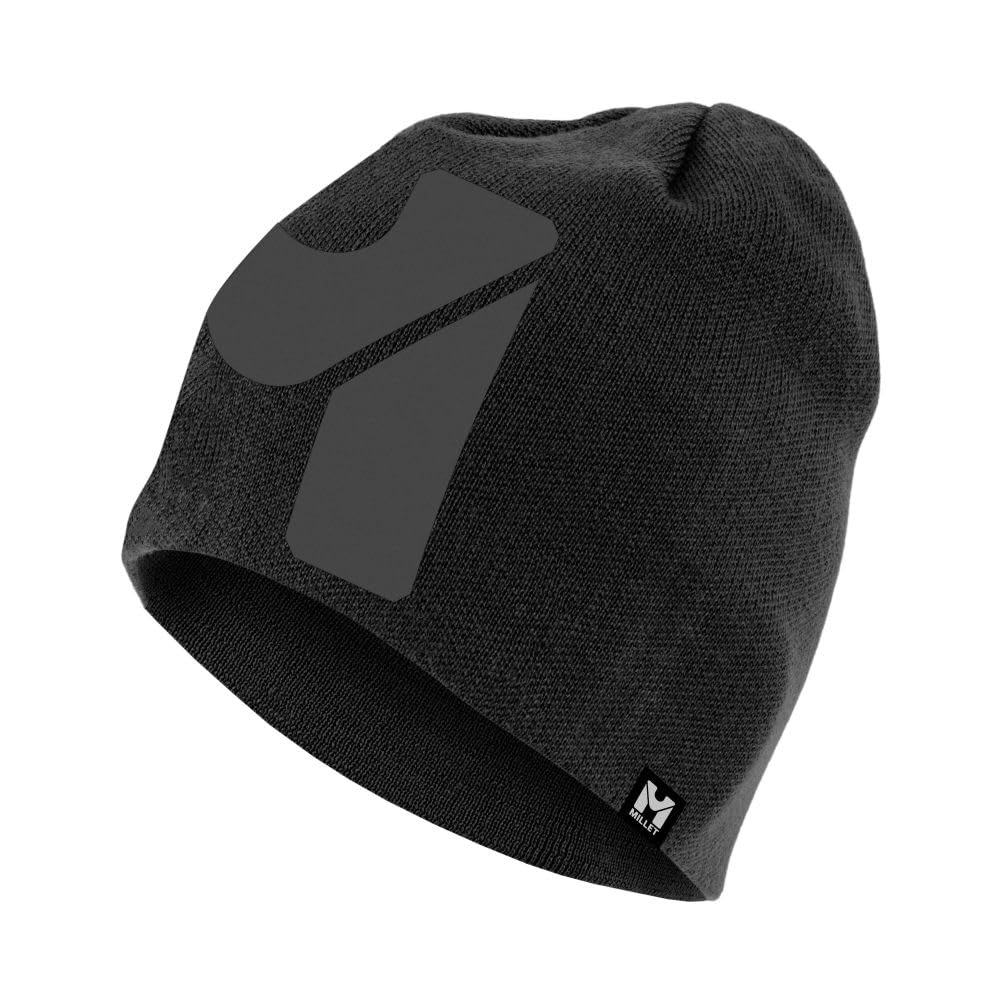 MILLET Logo Beanie, Ski Cap/Cap, Man, Grey, One Size