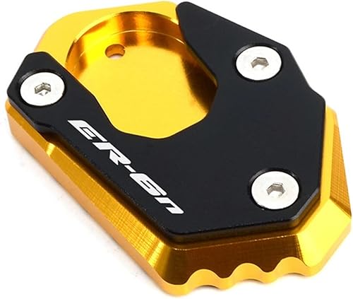 Miniatura 9 de TOYOCC Extension Board for Kawasaki Z900 Z900RS SE 2022 Z1000 Z1000SX ER6N Z650 ZX6R 2021 Motorcycle Enlarge Foot Pad Support Plate CNC Side Stand