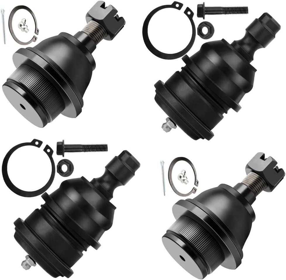 SCITOO 4pcs RWD Suspension Kit For 1998-2011 For Ford Ranger 1998-2001 For Mazda B2500 1998-2007 For B3000 w/Suspension Parts Lower Ball Joint Upper Ball Joint