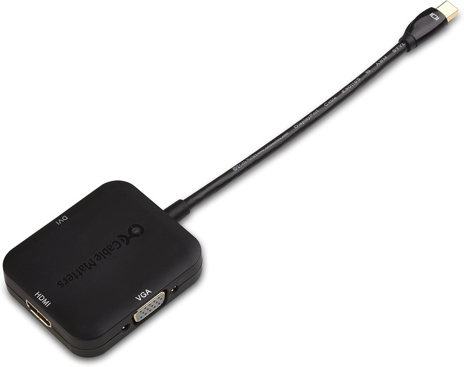 Close-up of the Mini DisplayPort connector