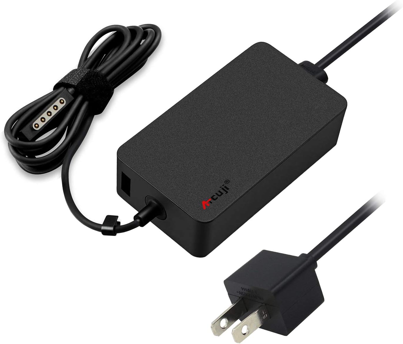 Atcuji 48W Surface Pro 2 Charger for Microsoft Surface RT Surface Pro 2 Pro 1 Surface 2 Tablet Microsoft 1512 1516 1536 12V 3.6A Surface 48W Power Supply MS Surface Pro 2 Ac Adapter with 5V USB Port