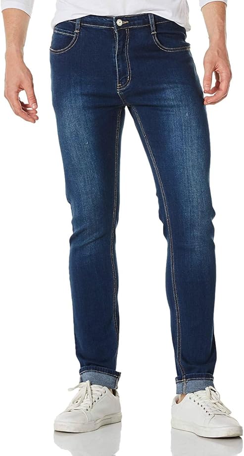 Xixvon serie 8 Jeans skinny morbidi ed elasticizzati