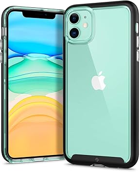 Amazon Co Jp Caseology Iphone 11 ケース カバー 二重構造 耐衝撃 Iphone11 ケース Tpu Pc 背面クリア 耐久性 衝撃吸収 薄型 Mil規格取得 スカイフォール マット ブラック 家電 カメラ