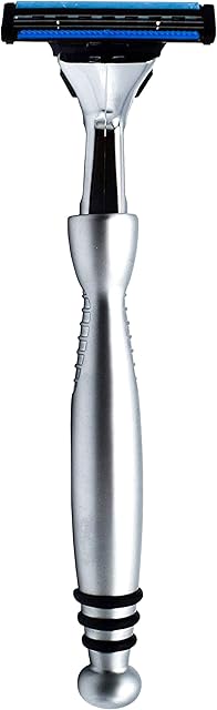 Taconic Shave's Heavyweight Chrome Gillette Sensor Compatible Razor - One Razor Blade Included