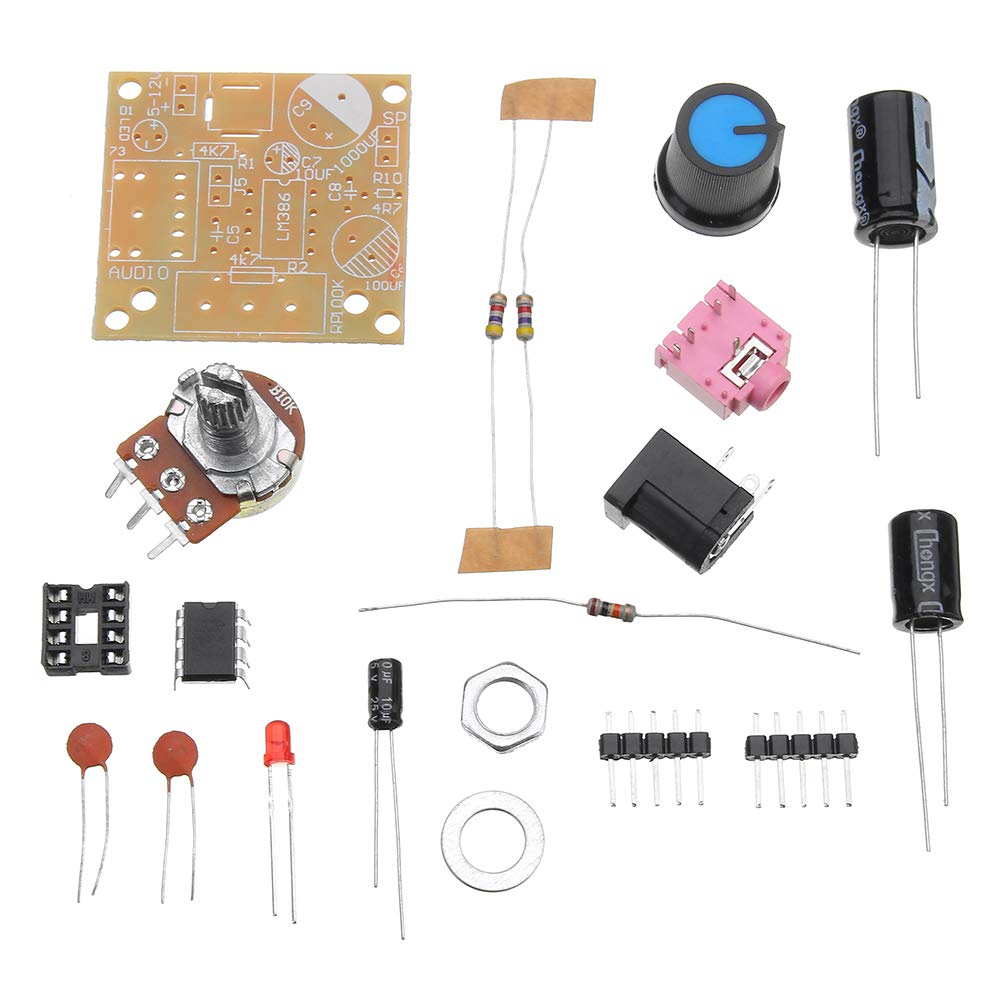 Kit Amplificateur LM386 3-12V - Module DIY électronique, Faible Consommation !