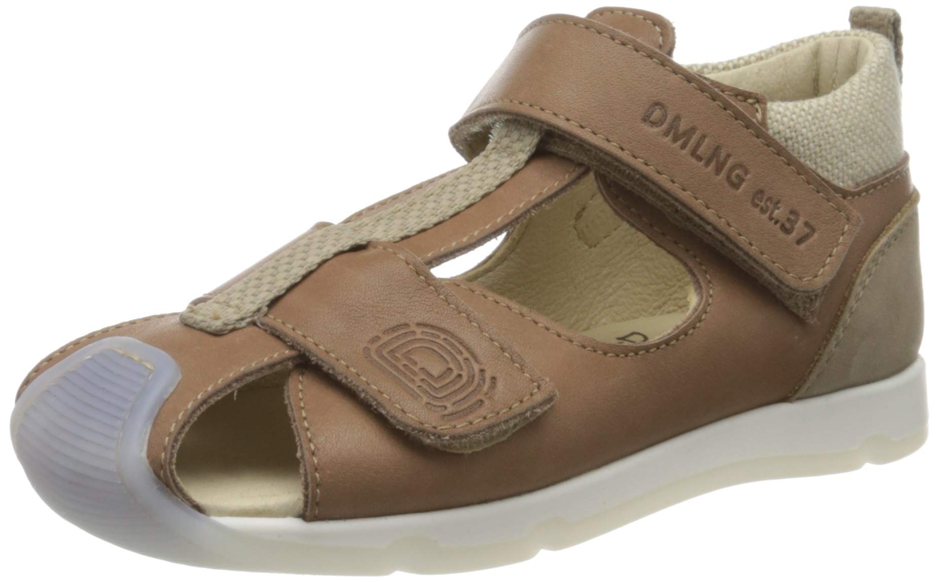 Däumling Baby Boys Ulli Open Toe Sandals, Brown (Fortuna Sattel 35), 15-18 Months