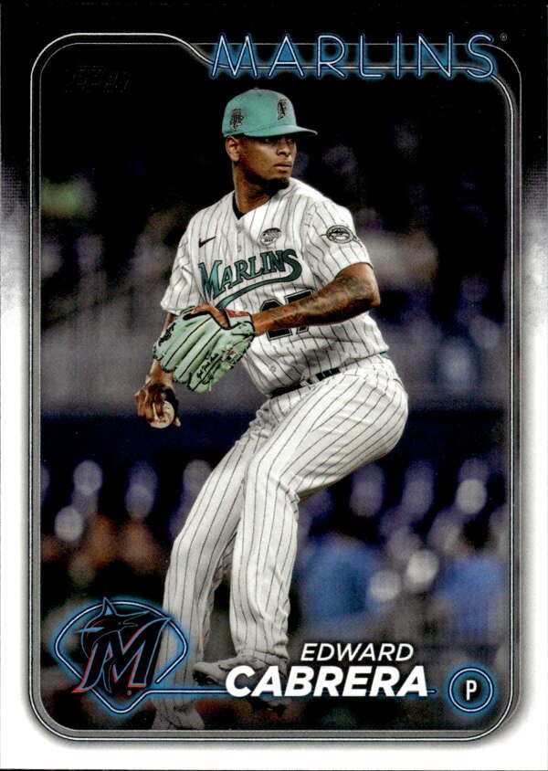 Amazon.com: Baseball 2024 Topps #465 Edward Cabrera NM-MT