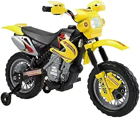 Bel - Moto Cross Trail Elétrica 6V Amarela