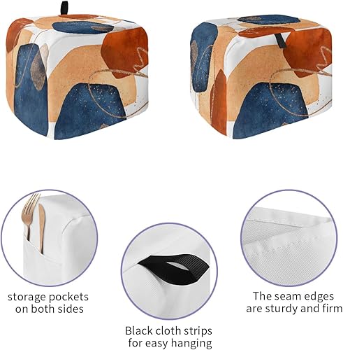 Miniatura 7 de Cubierta para tostadora verde salvia de 4 rebanadas, fundas grandes para electrodomésticos de cocina, decoración verde salvia de granja, cubierta